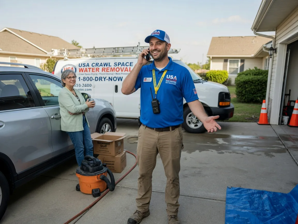 Crawl Space Water Removal Stockertown, PA FAQs